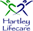 Hartley Lifecare logo.